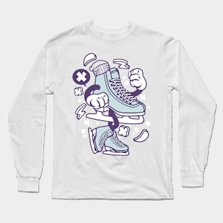 Ice Skating Long Sleeve T-Shirt